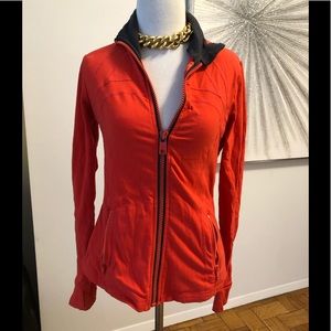 Red lululemon zip up jacket! Good used!